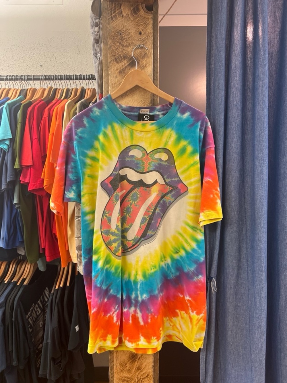 Vintage Rolling Stones Tie Dye T-shirt